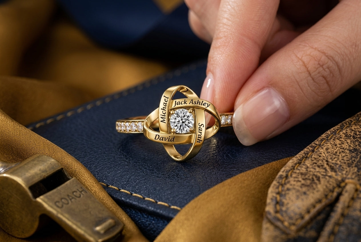 Game-day family ring