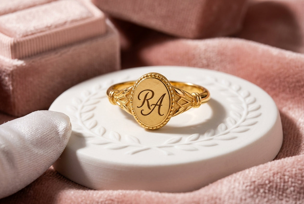 Initial and monogram signet