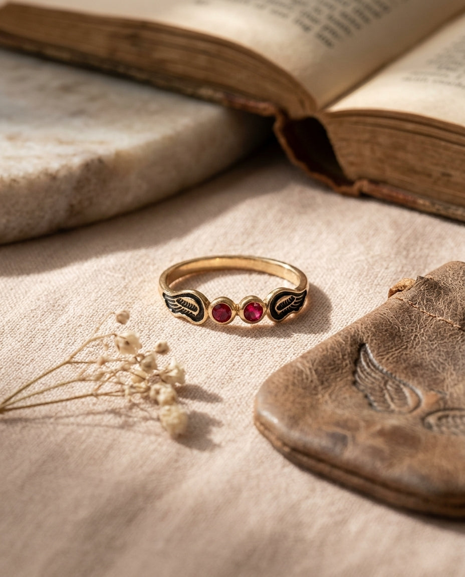Two-stone wing remembrance