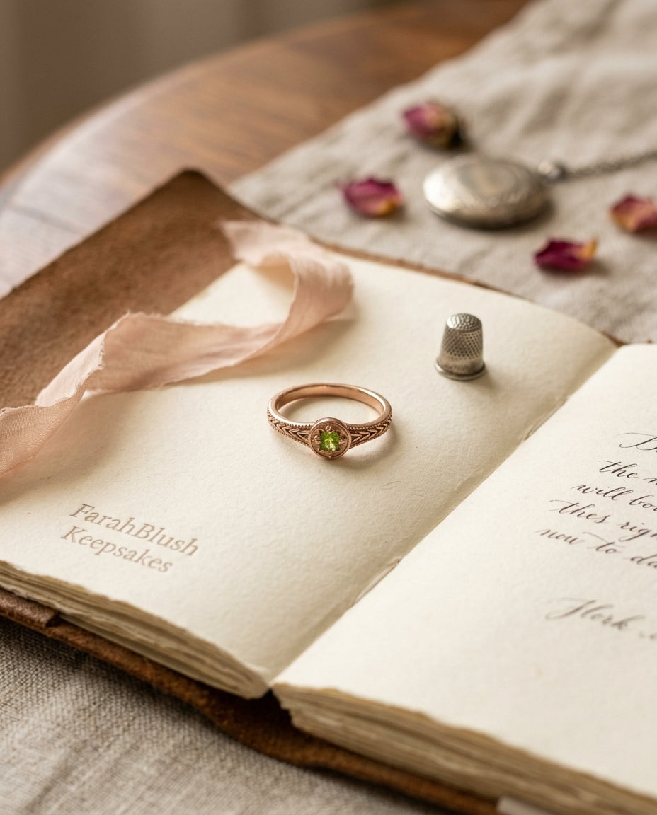 Quiet mom gift keepsake scene