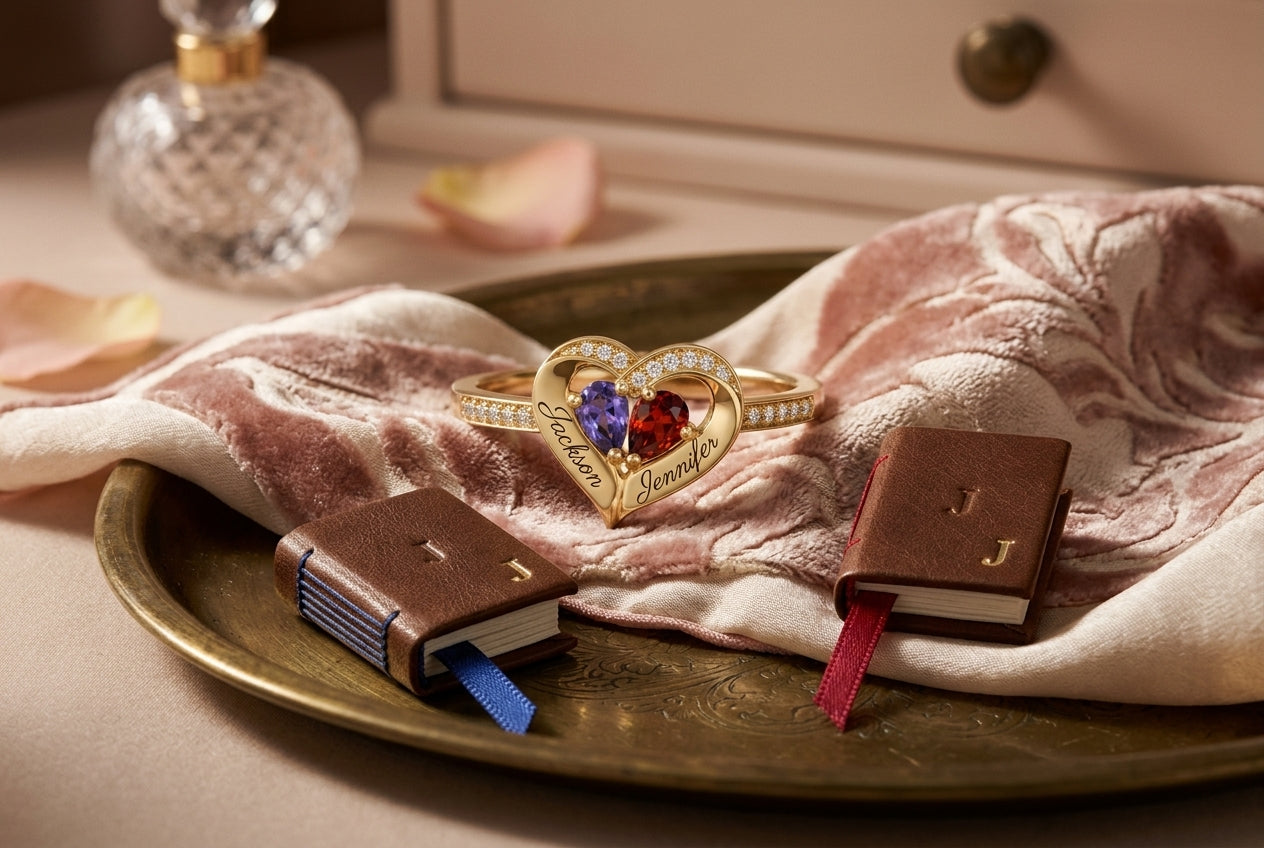 Grandma Ring for Two Grandchildren: Birthstones, Names & Two-Person Ideas — main editorial visual