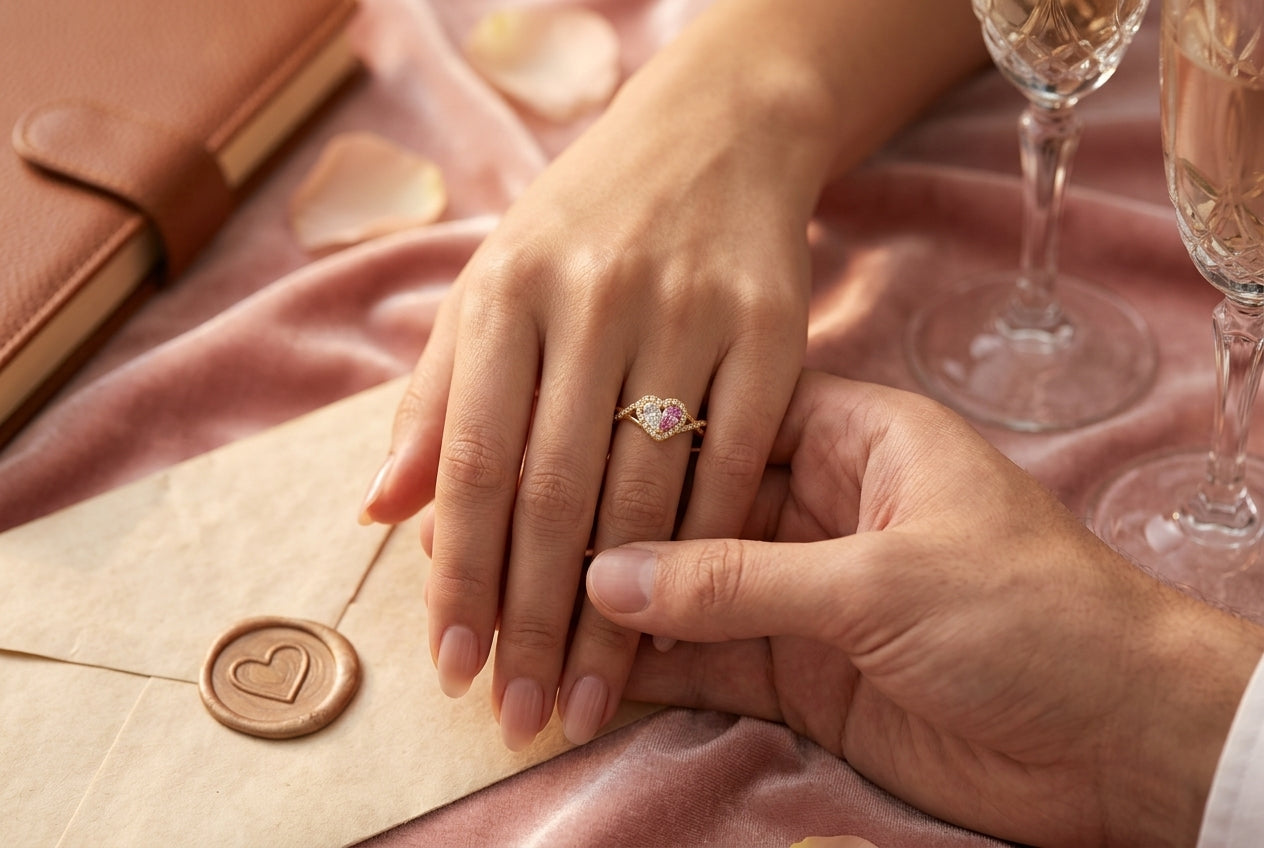 Heart Birthstone Rings: What Different Heart Designs Can Represent — main editorial visual