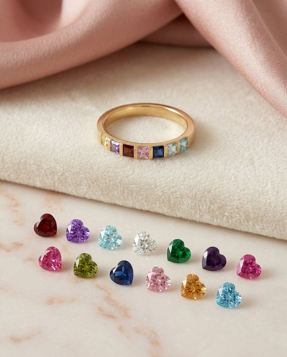 One birthstone versus seven positions
