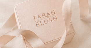 FarahBlush jewelry packaging