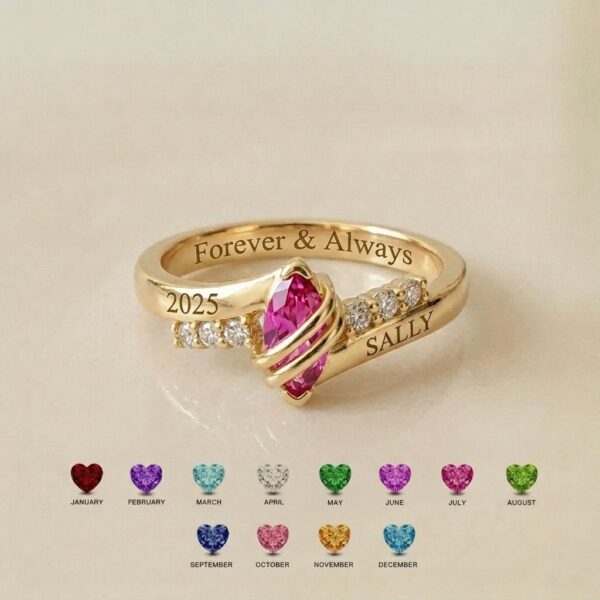 BRS024 multi-band family ring