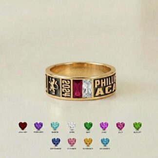 BRS042 college graduation ring