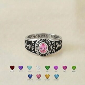 BRS045 school class graduation ring